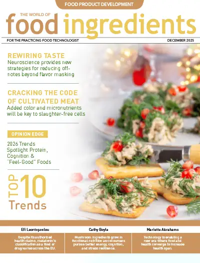 Image The World of Food Ingredients trends edition 2025