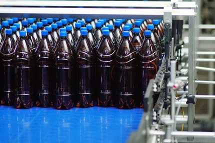 Image beverage bottling production line