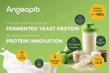 Image An image with a picture of protein shaker and protein powders on a green background