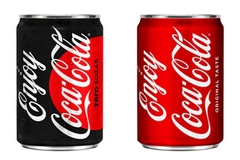 Image Classic Coca-Cola can design with bold red and white colors