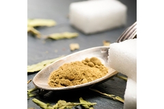 Image Powder made from Stevia plant