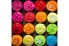Image Colorful cupcakes