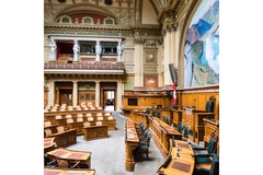 Image Courtroom in Switzerland.