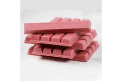 Image Pink chocolate bar.
