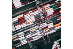 Cargo ship.