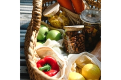 Image reusable glass jars for groceries