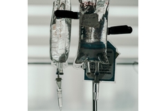 Image Intravenous feeding at hospital for nutritional care