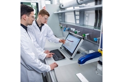 Image Researchers in lab.