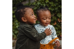 Image Kids playing outside being happy