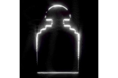 Image A backlit silhouette of Beyoncé's new unbranded perfume to be launched.