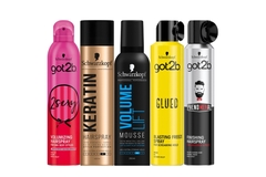 Image Henkel brands of hair care products in aluminum aerosol packaging