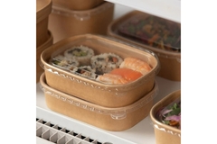 Image Colpac PE coated food packaging in cold shelf