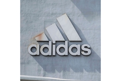 Image adidas three strip logo on wall