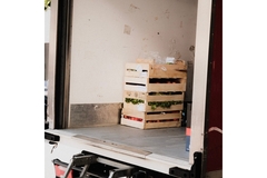 Image Truck Interior with Crates of food