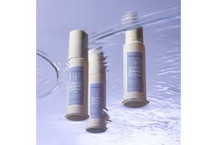 Image Three bottles of Naturium's Quadruple Hyaluronic Acid Serum.