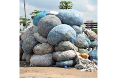 Image piles of plastic bales