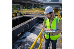 Waste water plant.