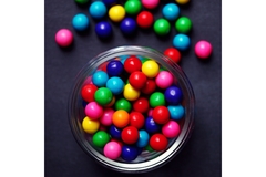 Candy in bowl