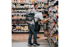 Image Customers in supermarket.