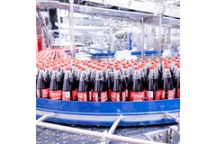 Image Coca-Cola bottling.