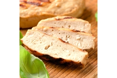 Image Plant-based chicken made from soy.