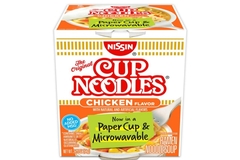 Image Instant noodle soup packaging chicken flavor.