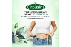 Image A person measuring their waist after weight loss
