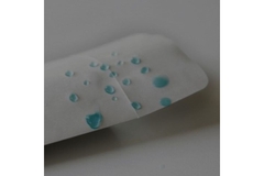 Image Paper packaging with blue drops on top.