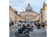 Panorama shot of Vatican City.