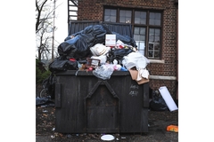 Image bin full of trash
