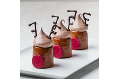 Image Reindeer chocolate dessert.