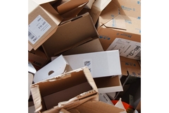 Image Empty cardboard boxes.