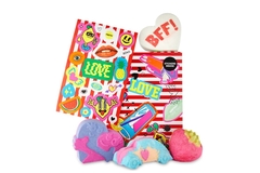 Image A gift set of Lush's Valentine's Day products.