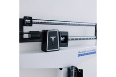 A doctor's scale.