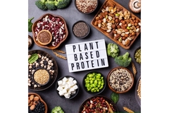 Image A variety of plant-based protein sources.
