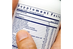 Image Supplement ingredient list.