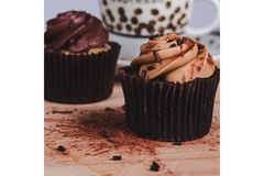 Image Chocolate cupcakes.