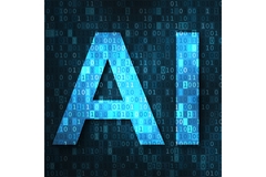 Image Artificial intelligence graphic.