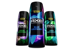 three axe spray bottles