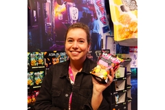A headshot of Danielle Kranenburg, marketing manager brands at Mitsuba, at the ISM & ProSweets trade fair in Cologne, Germany.
