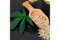 Hemp hulls.