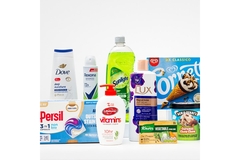 Image An assortment of products from Unliever.