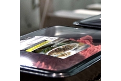 Image A box of mince is placed on the table.