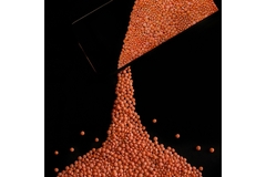 Image Pulses are poured down from a box.