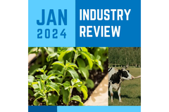 Image Food and beverage industry January review.