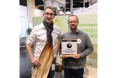 Co-founders of Pléta at Biofach 2024.