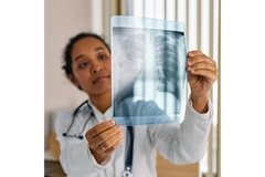 Image Lungs with cystic fibrosis