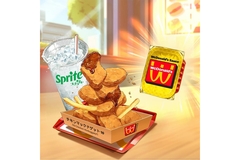 Image manga inspired McDonald's packaging