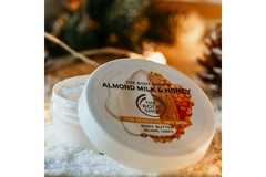 A pot of body cream from The Body Shop.