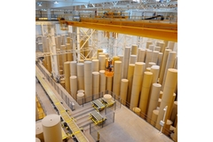 Image Mondi's warehouse in Poland for recycled containerboard